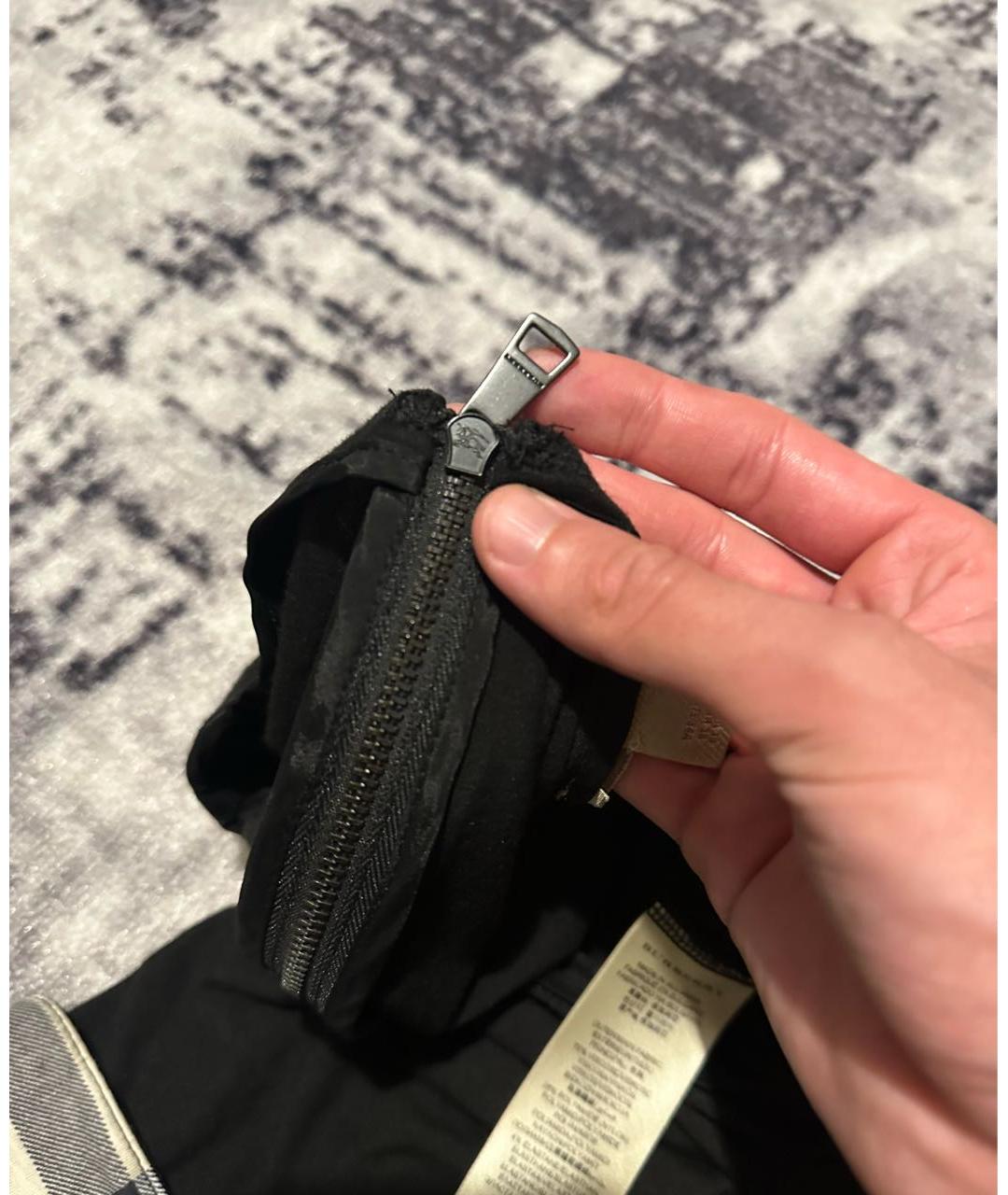 BURBERRY Черное вискозное повседневное платье, фото 4