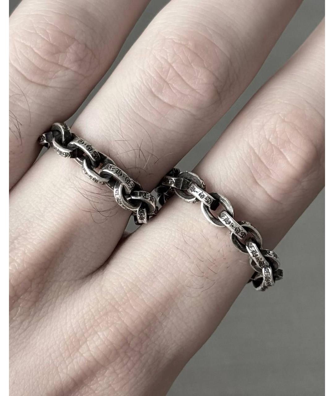 CHROME HEARTS Серебряное серебряное кольцо, фото 3