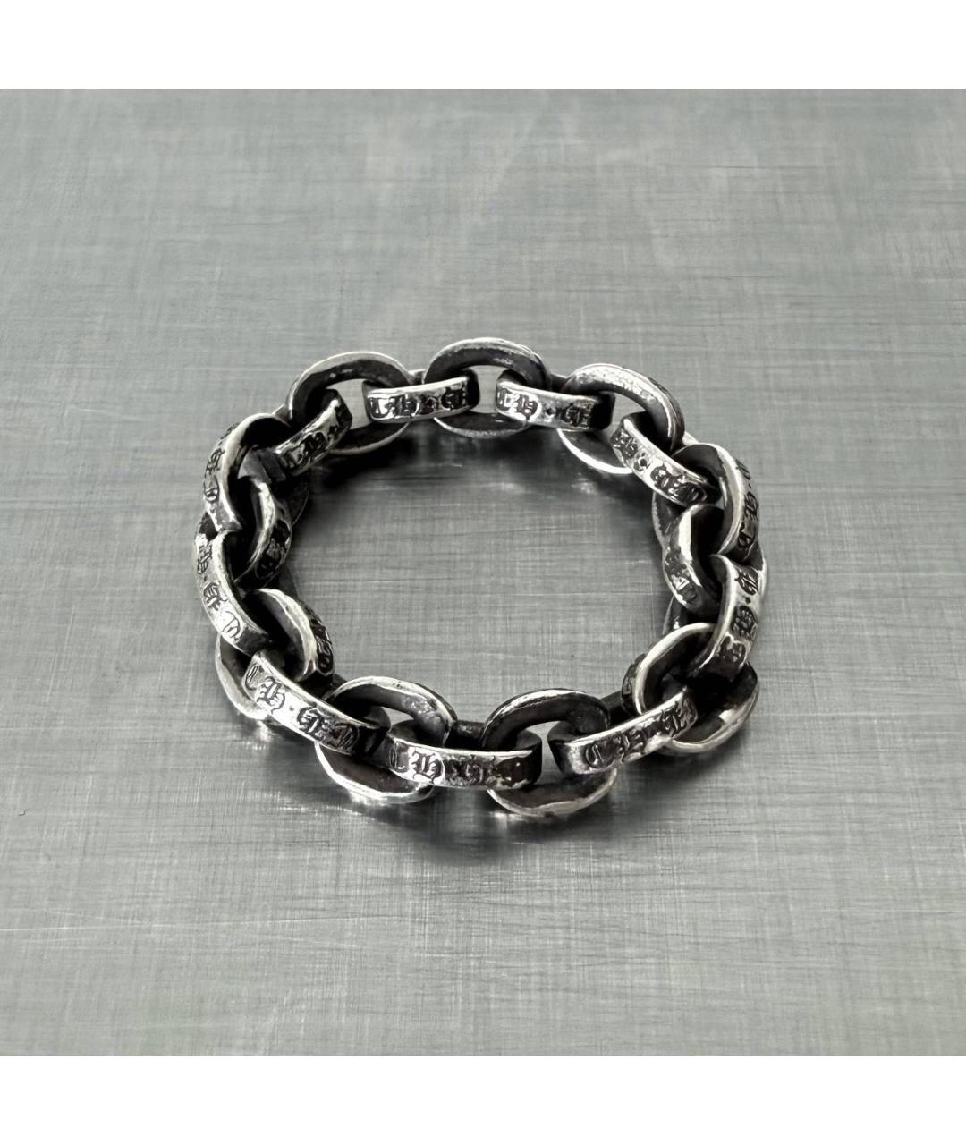 CHROME HEARTS Серебряное серебряное кольцо, фото 5
