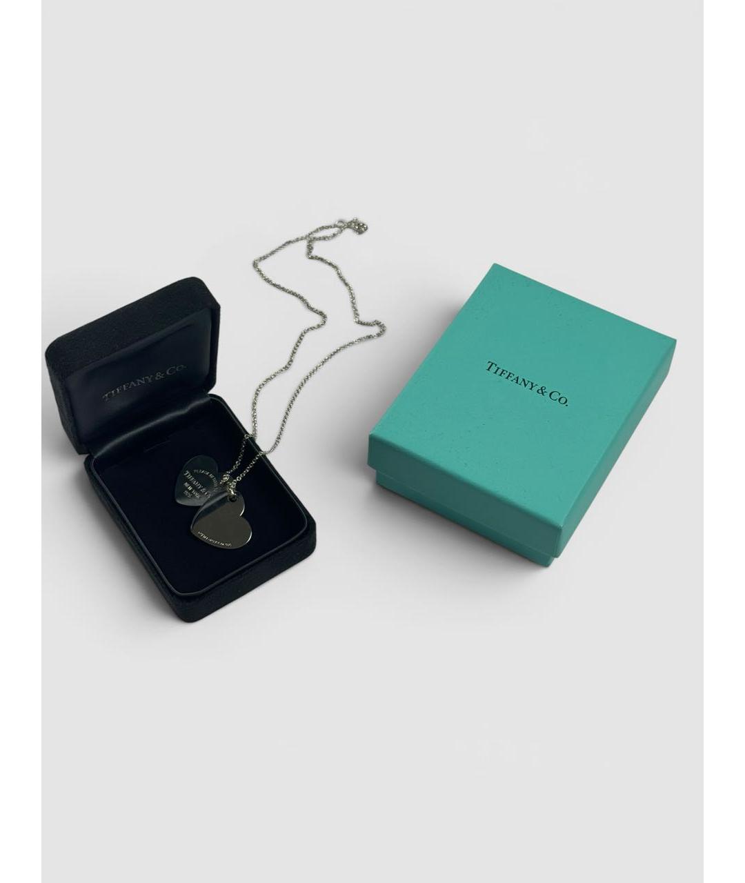 TIFFANY&CO Серебряное серебряное колье, фото 5