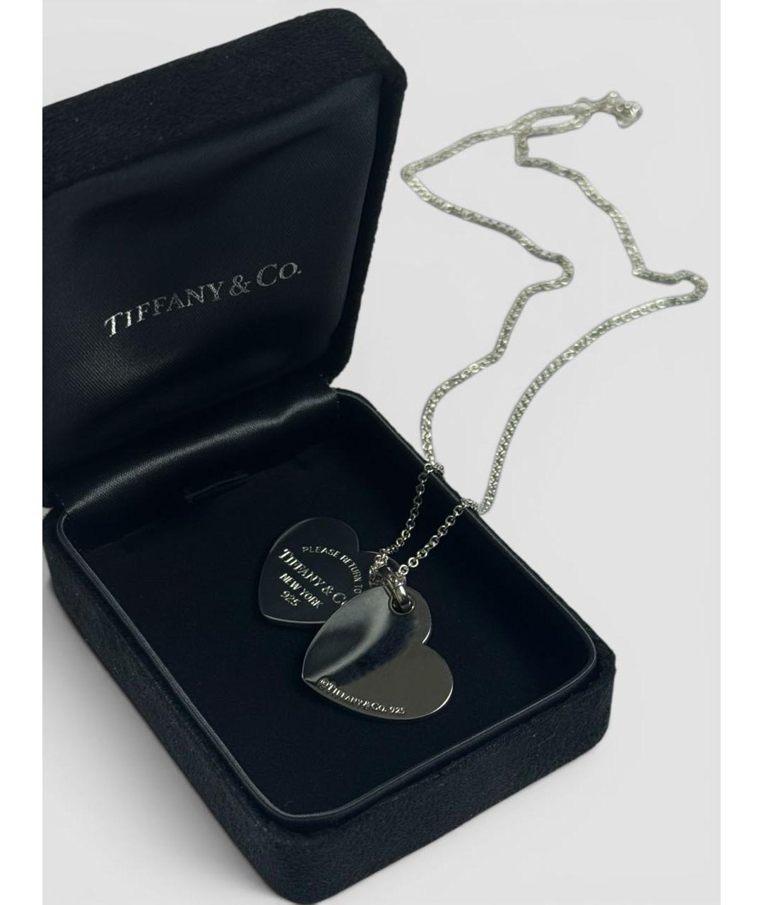 TIFFANY&CO Серебряное серебряное колье, фото 4