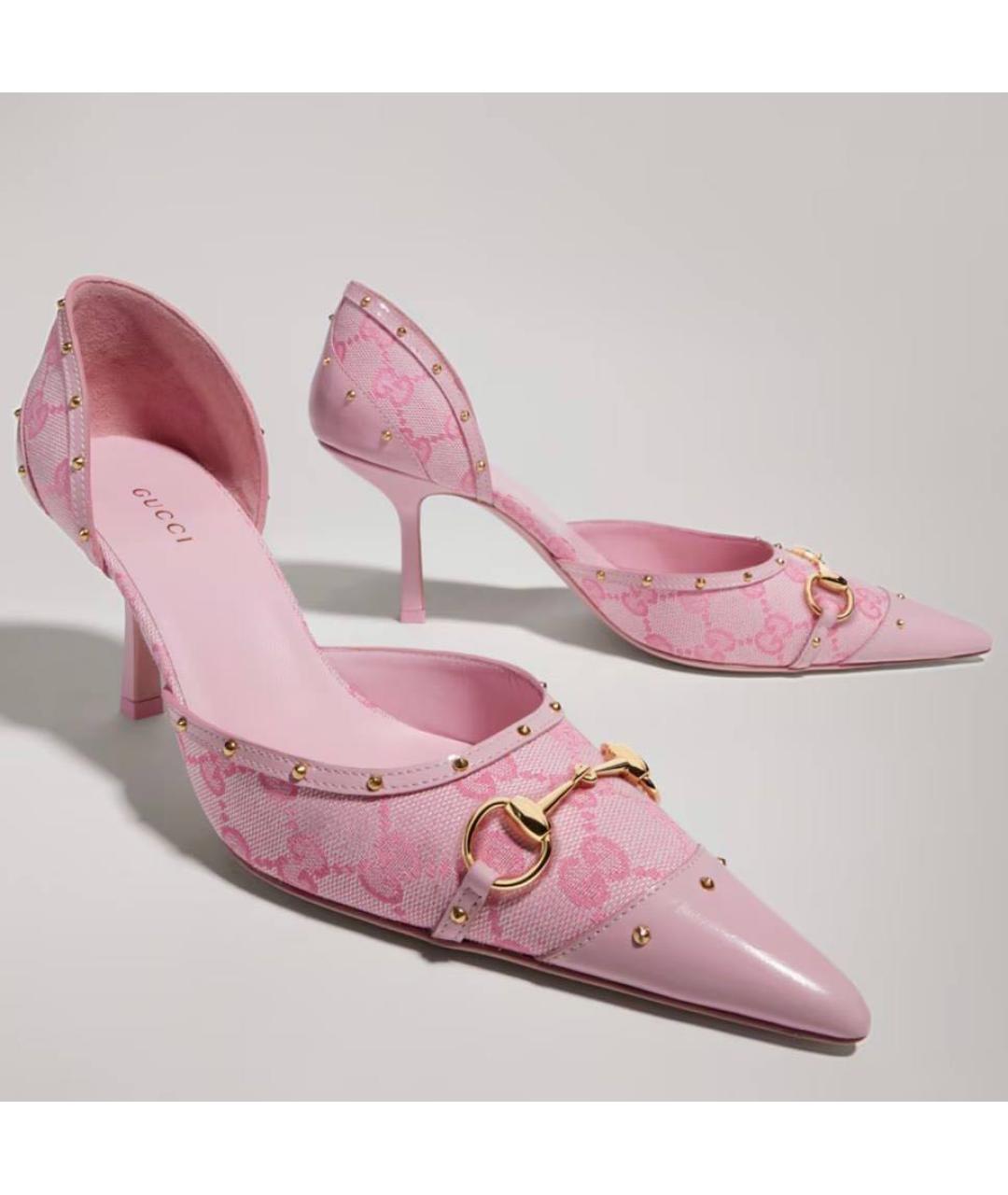 GUCCI Розовые туфли, фото 3