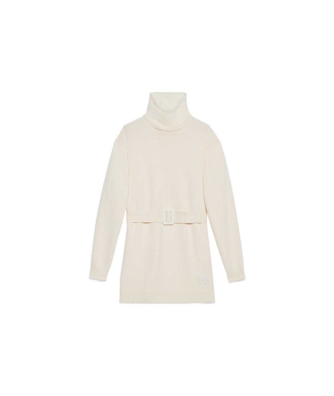 GUCCI Бежевое повседневное платье, фото 6