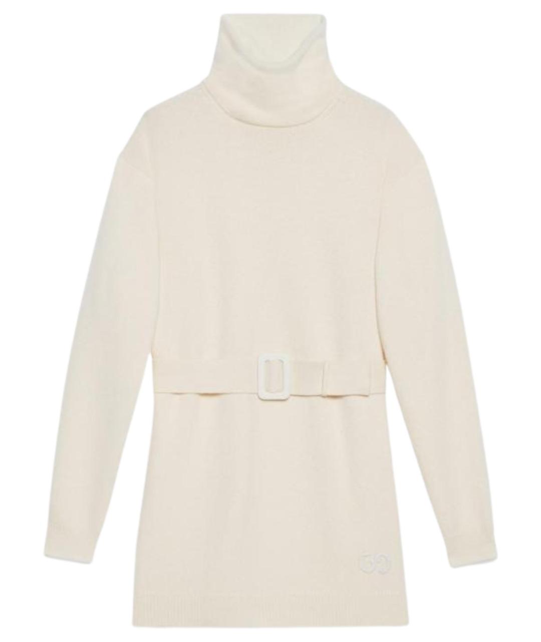 GUCCI Бежевое повседневное платье, фото 1