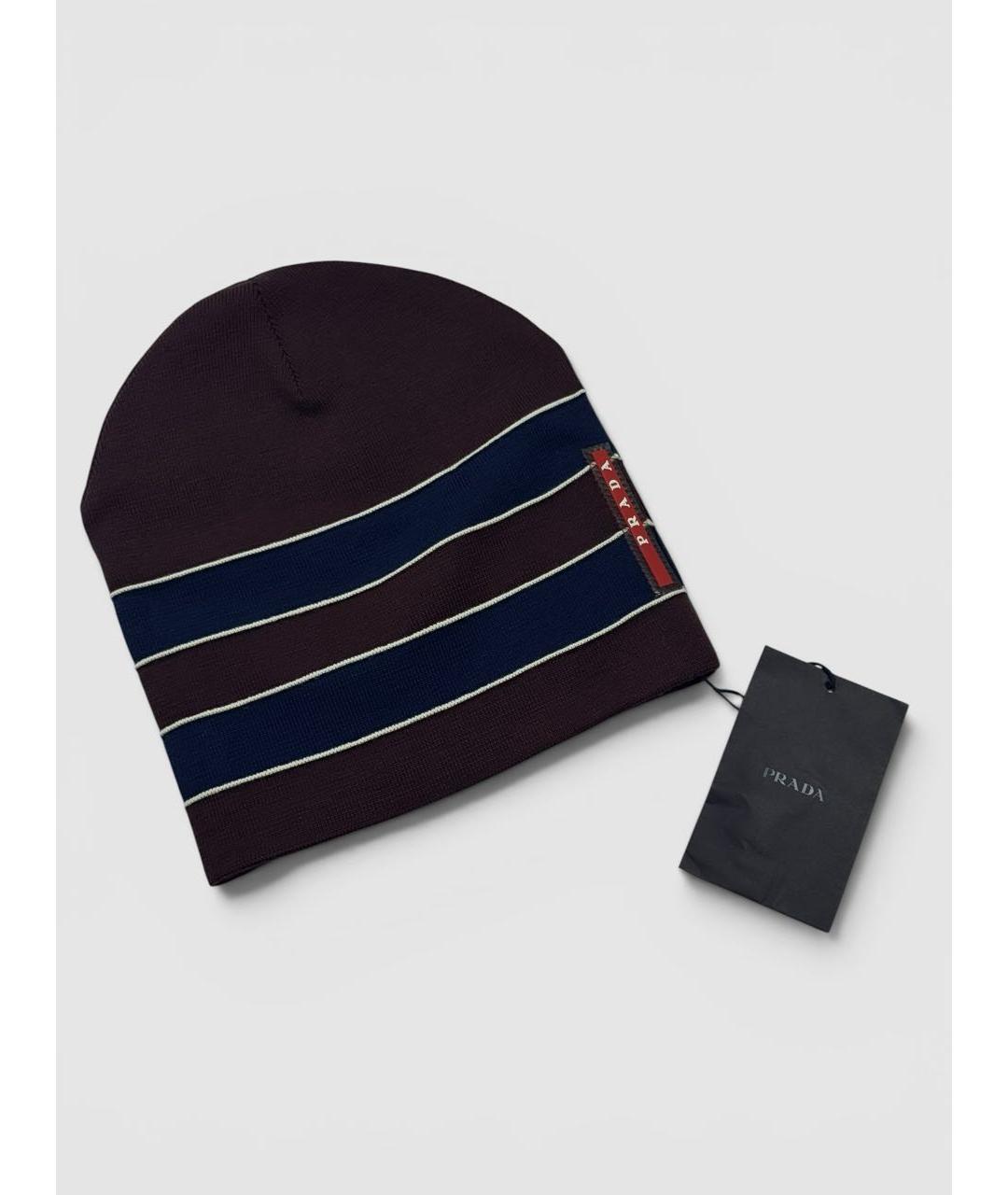 PRADA Мульти шапка, фото 3