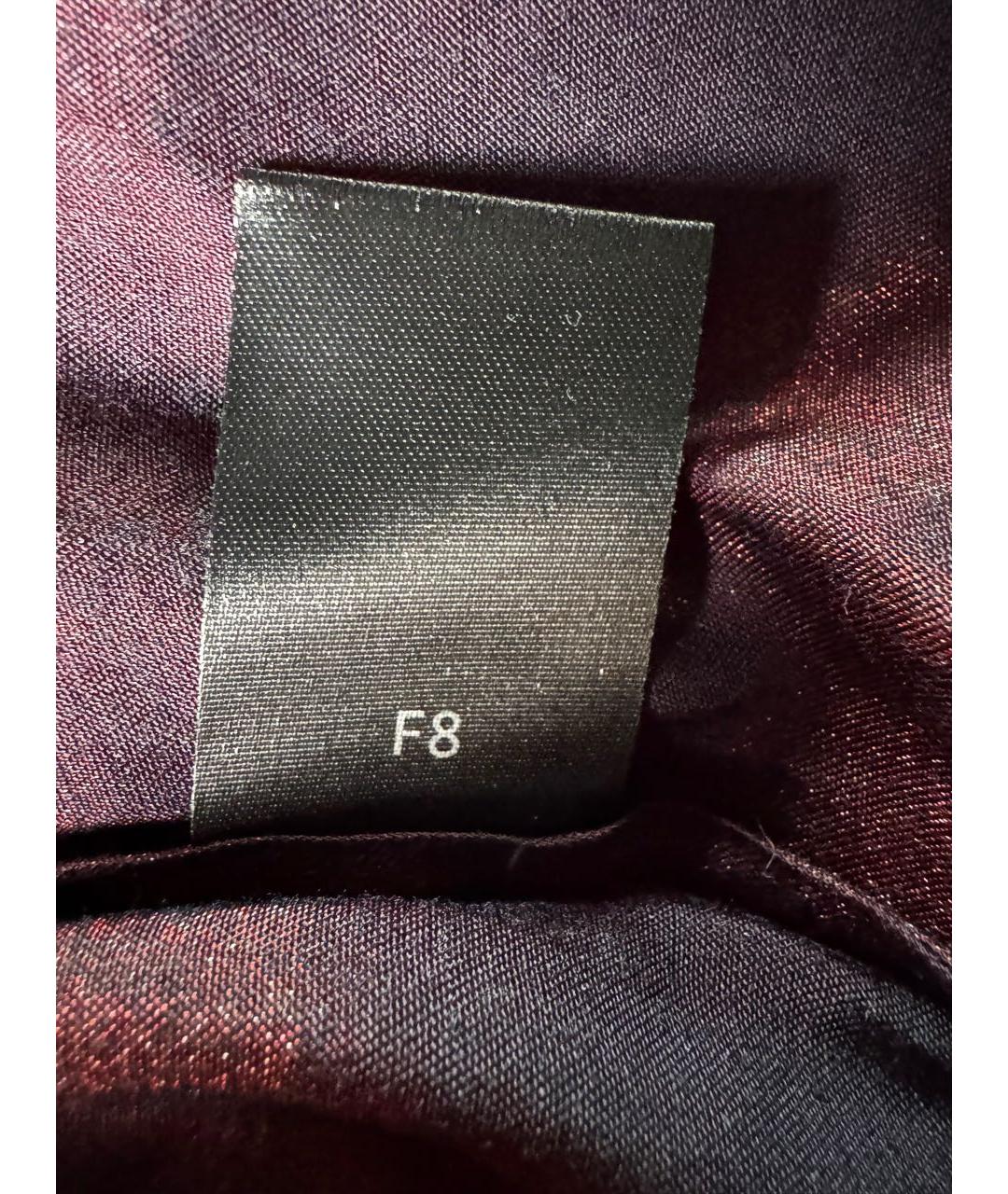 HAIDER ACKERMANN Красная хлопковая кэжуал рубашка, фото 6