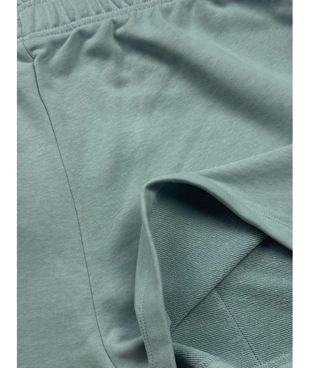 NIKE Бирюзовые хлопковые шорты, фото 3