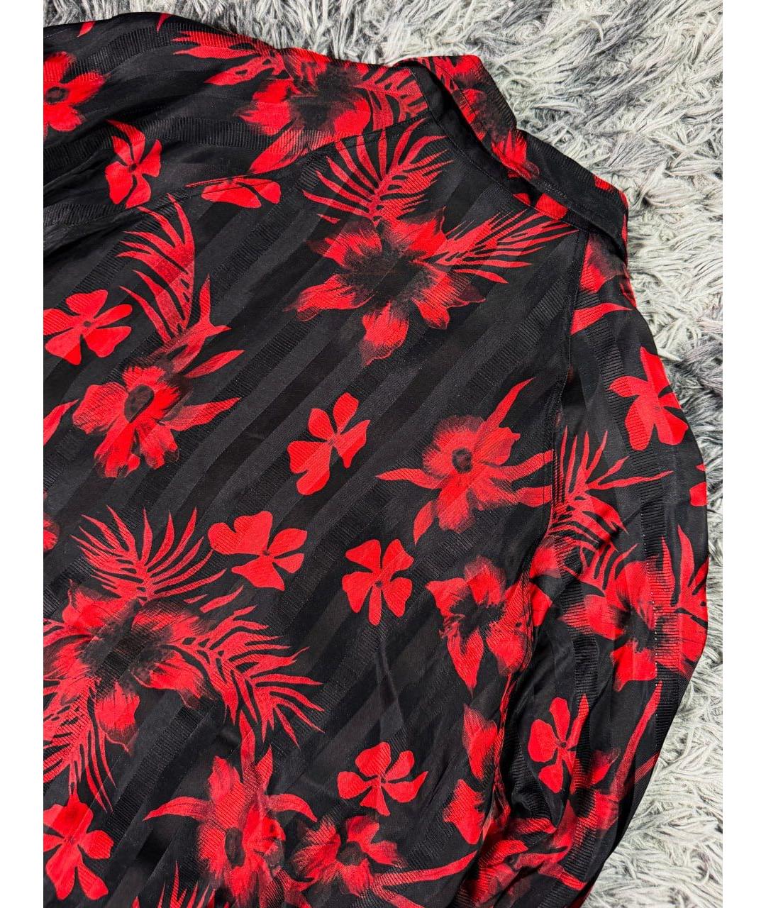 DRIES VAN NOTEN Красная кэжуал рубашка, фото 2