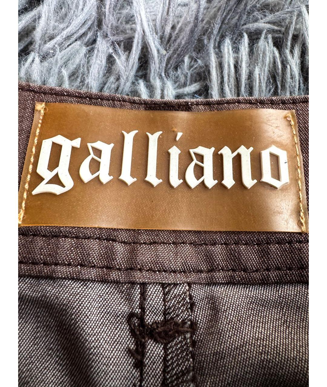 JOHN GALLIANO Розовые хлопковые джинсы слим, фото 7