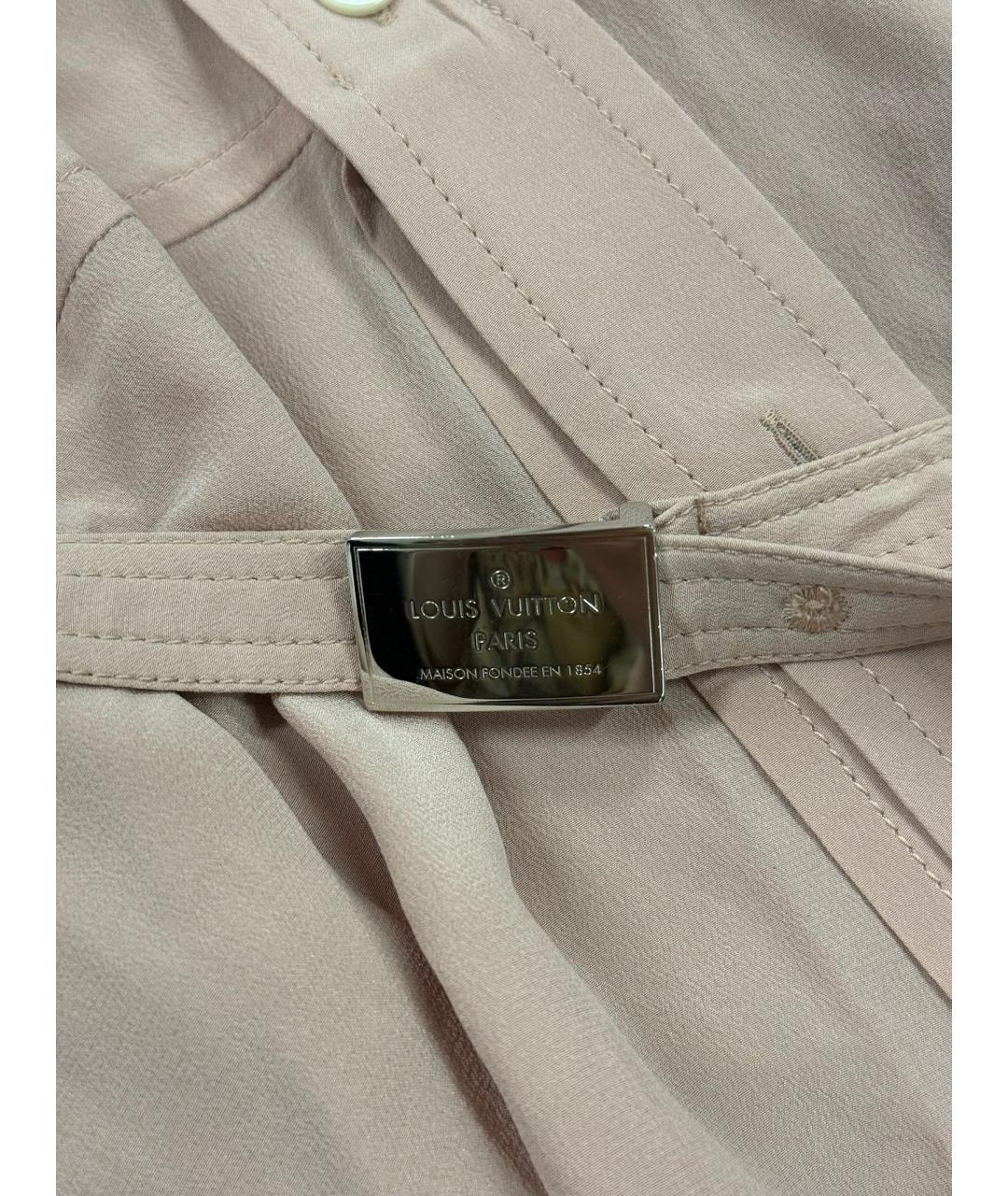 LOUIS VUITTON Бежевое повседневное платье, фото 4