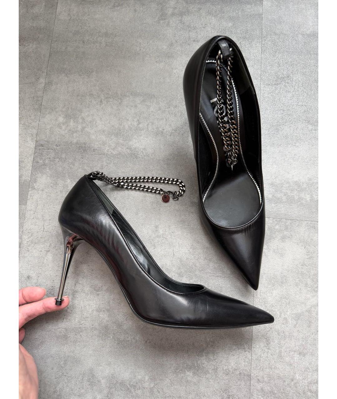 TOM FORD Черные кожаные туфли, фото 8