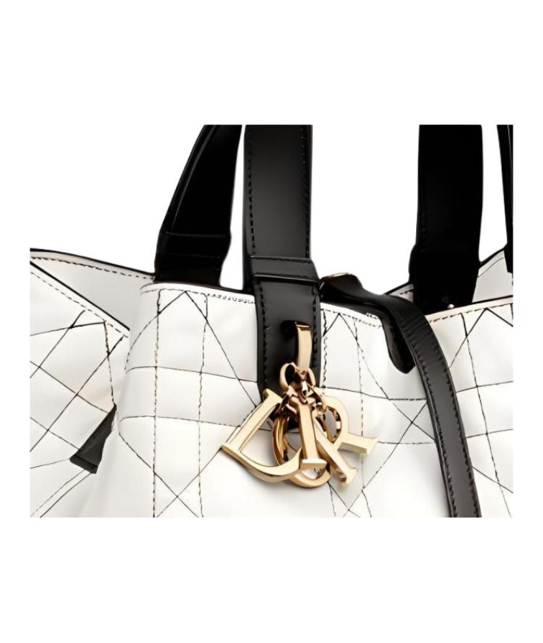 CHRISTIAN DIOR Белая сумка через плечо, фото 4