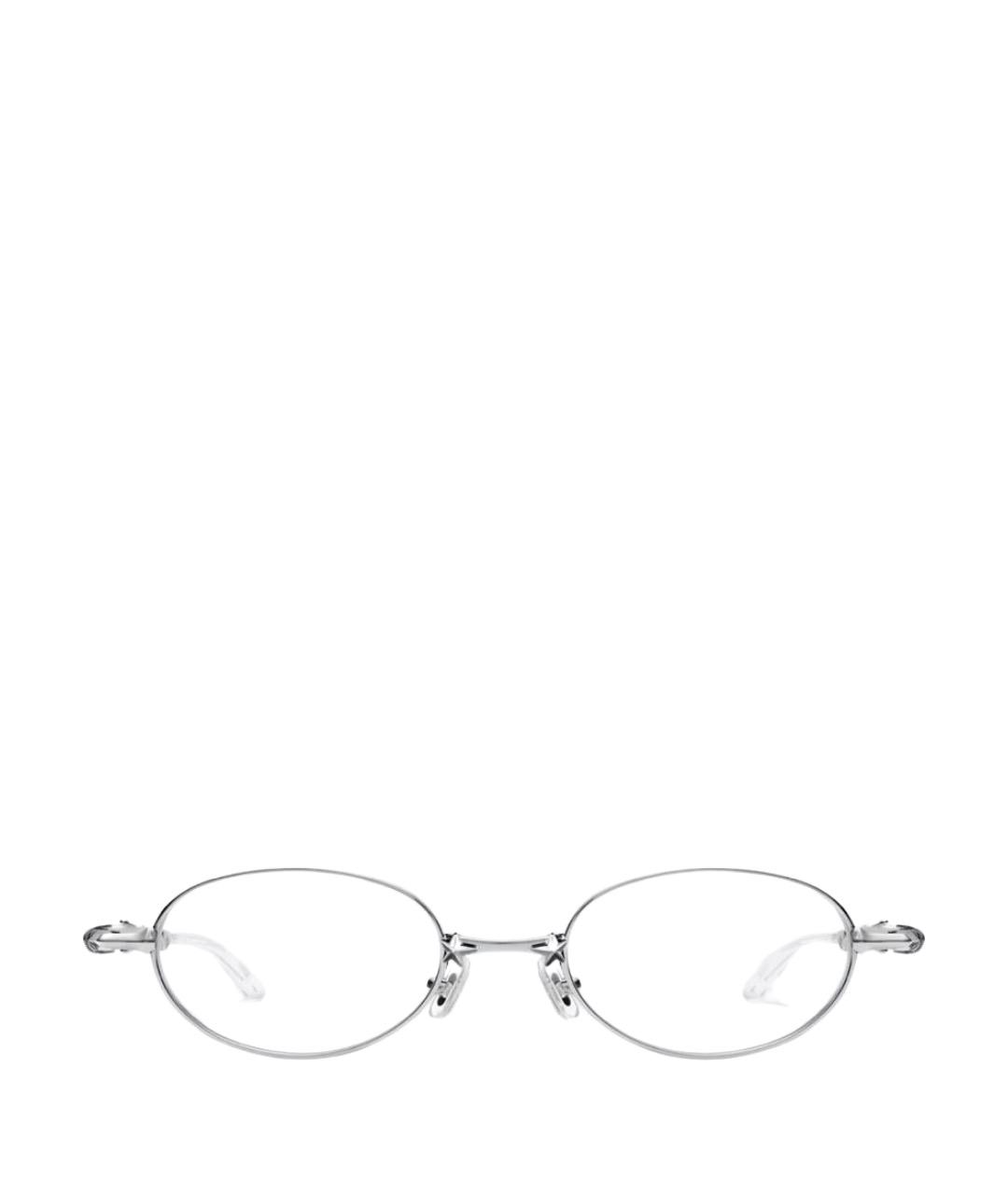 GENTLE MONSTER Серебряные металлические солнцезащитные очки, фото 1