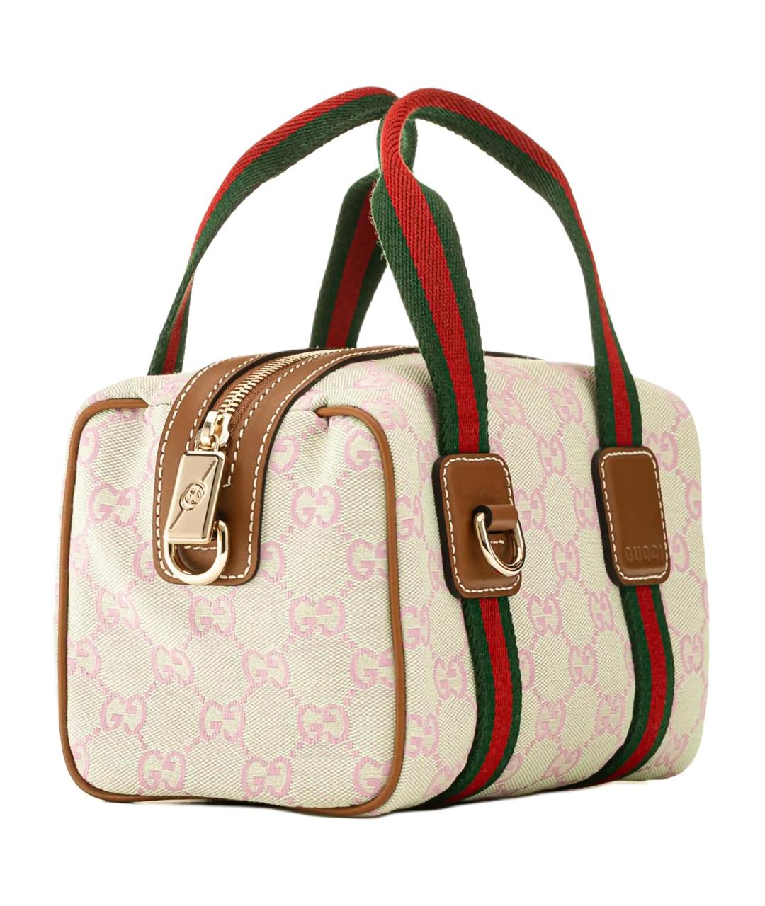 GUCCI Бежевая сумка с короткими ручками, фото 2