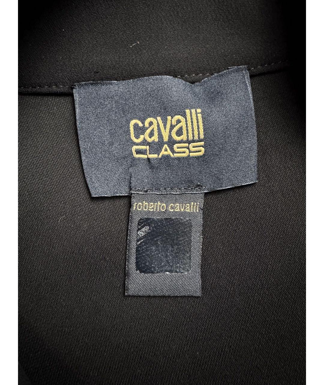 CAVALLI CLASS Черная хлопковая блузы, фото 7