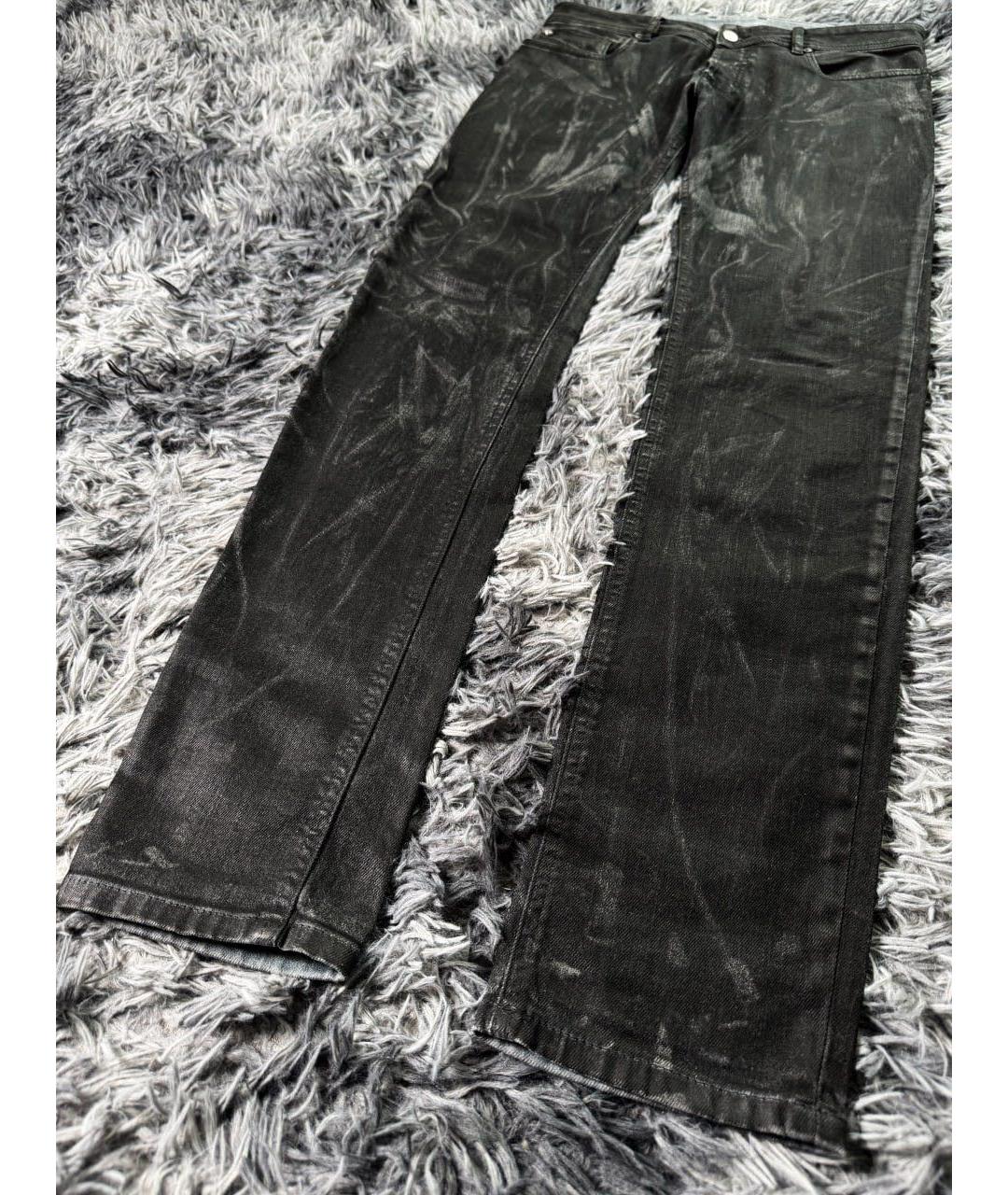 DIESEL Черные хлопковые джинсы скинни, фото 4