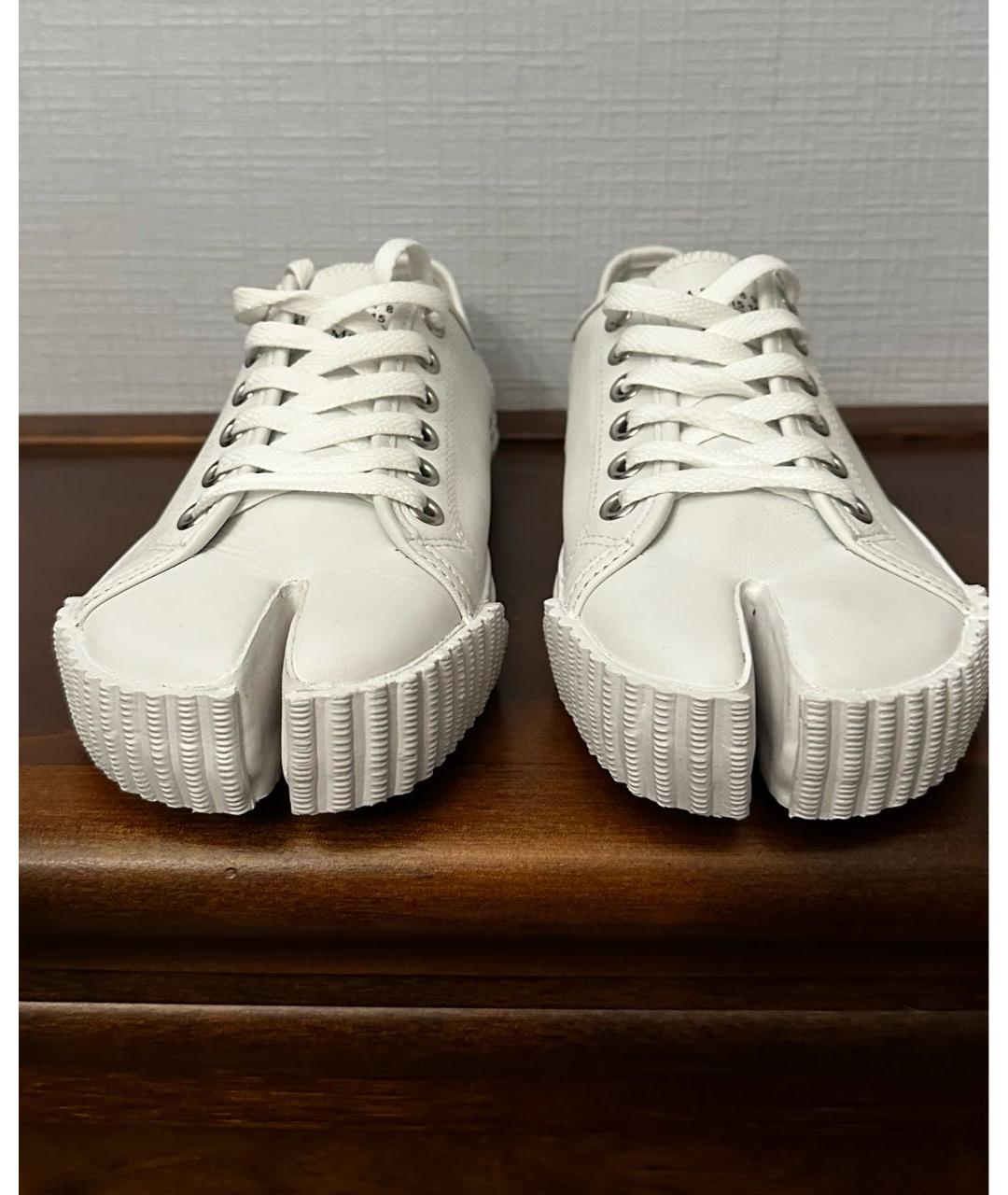 MAISON MARGIELA Белые кеды, фото 2