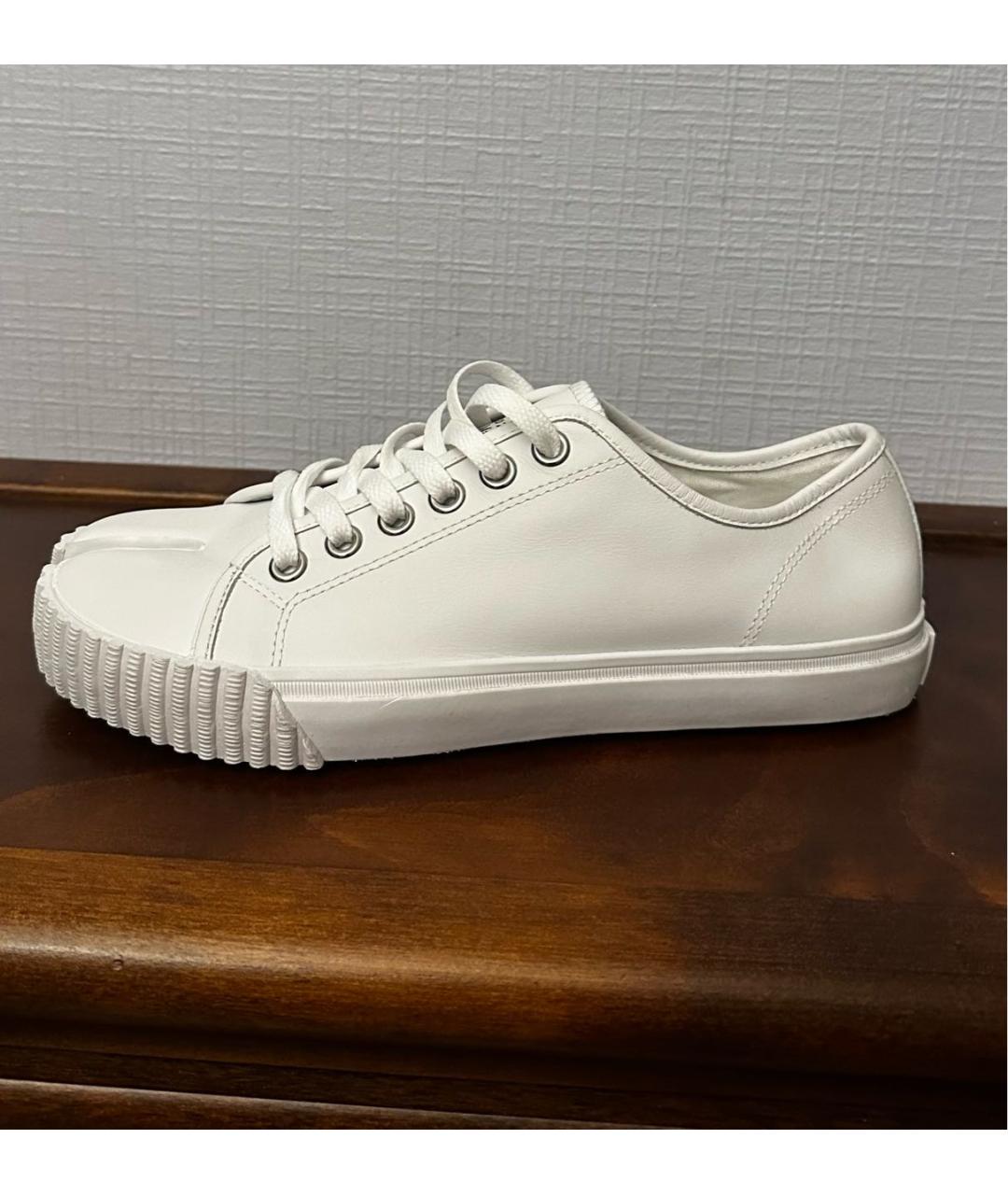 MAISON MARGIELA Белые кеды, фото 9