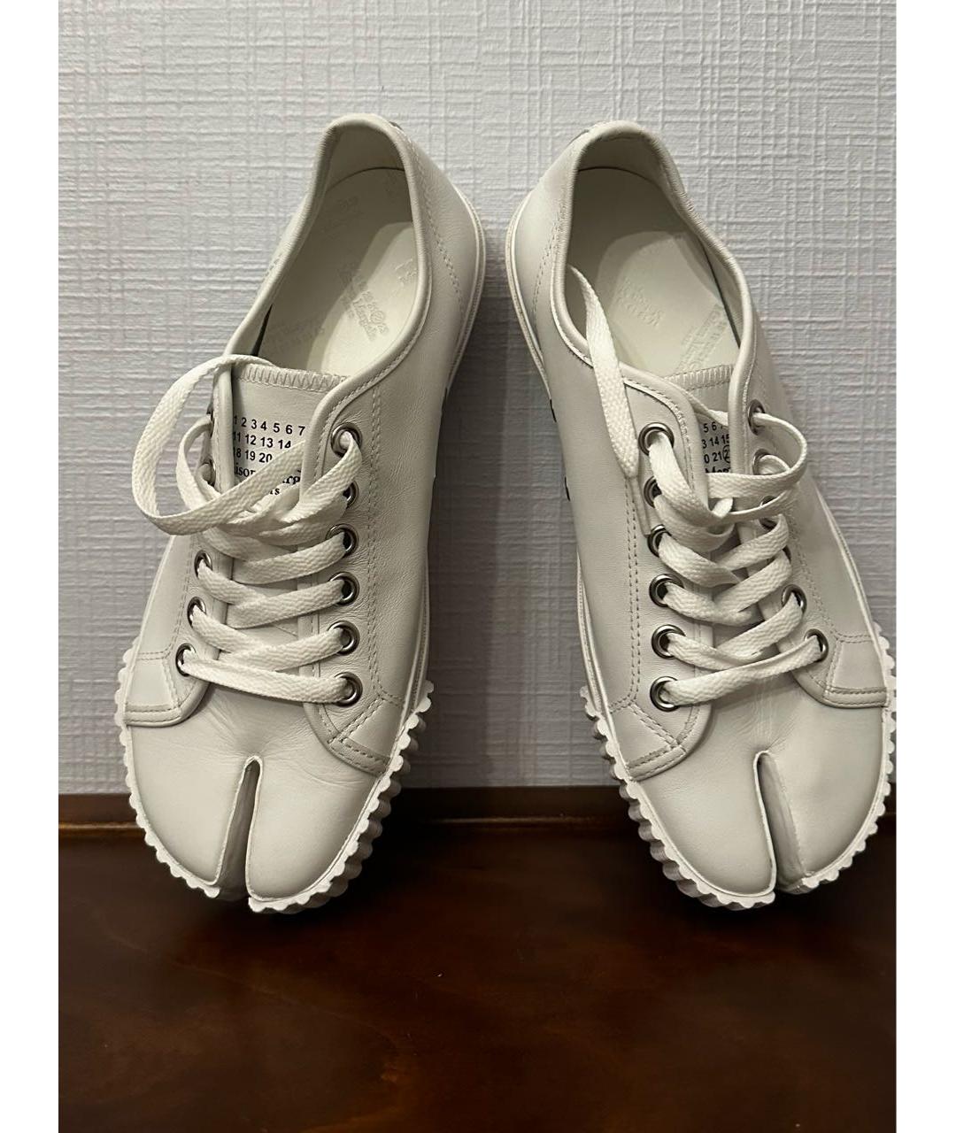 MAISON MARGIELA Белые кеды, фото 6