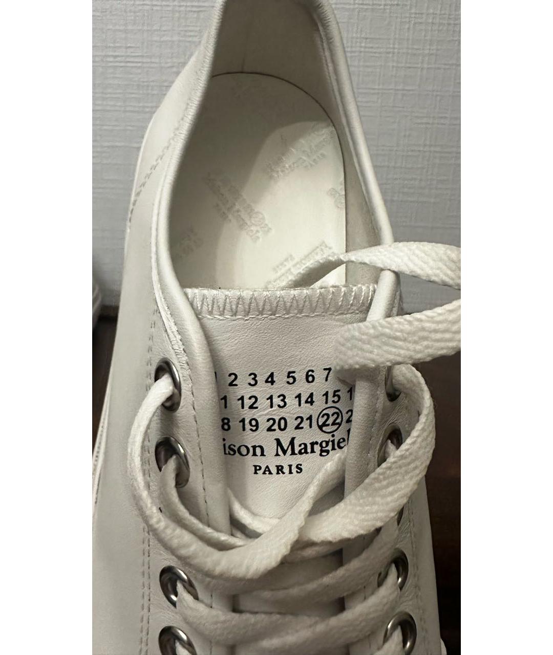 MAISON MARGIELA Белые кеды, фото 5