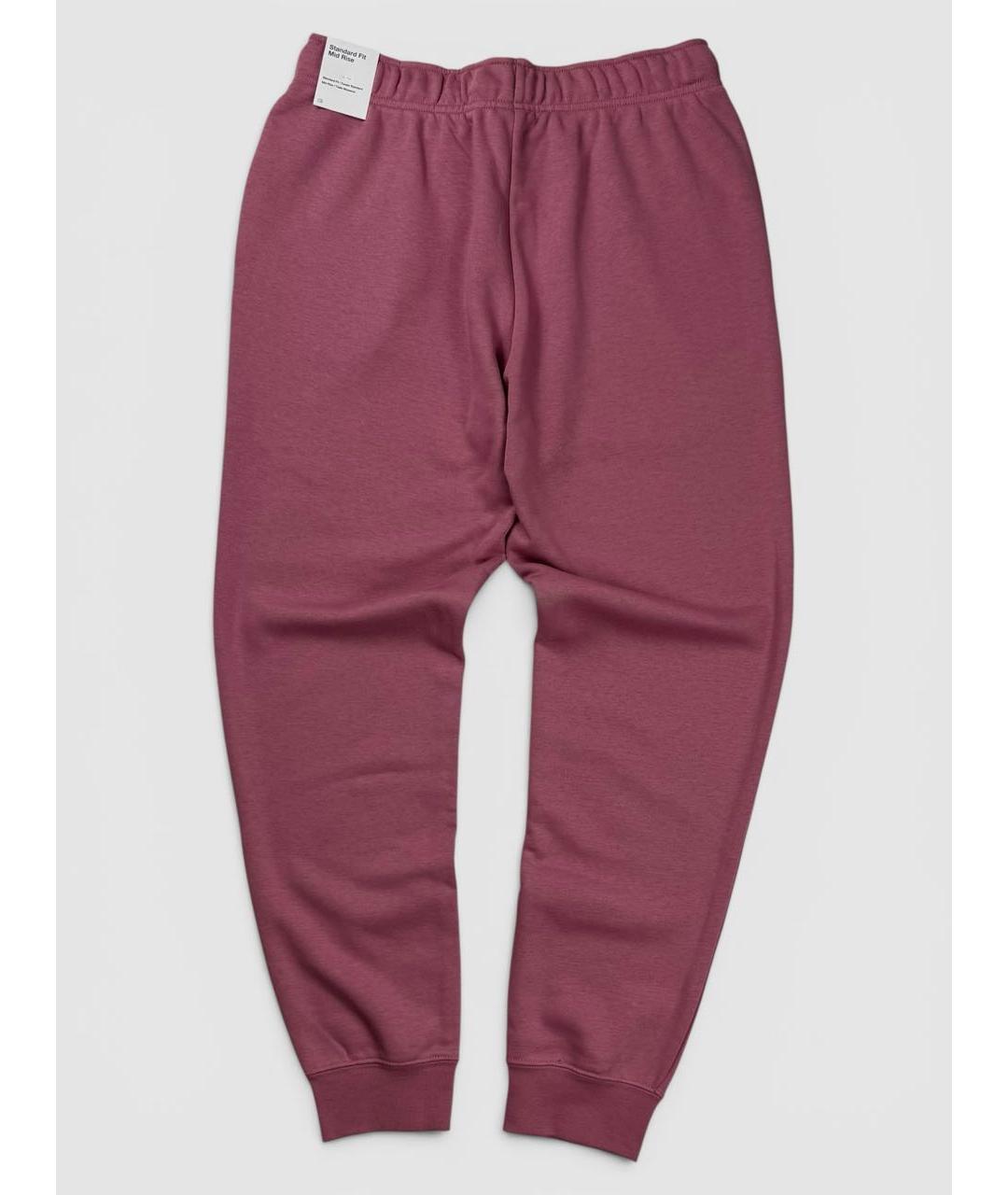 NIKE Розовые хлопковые спортивные брюки и шорты, фото 2