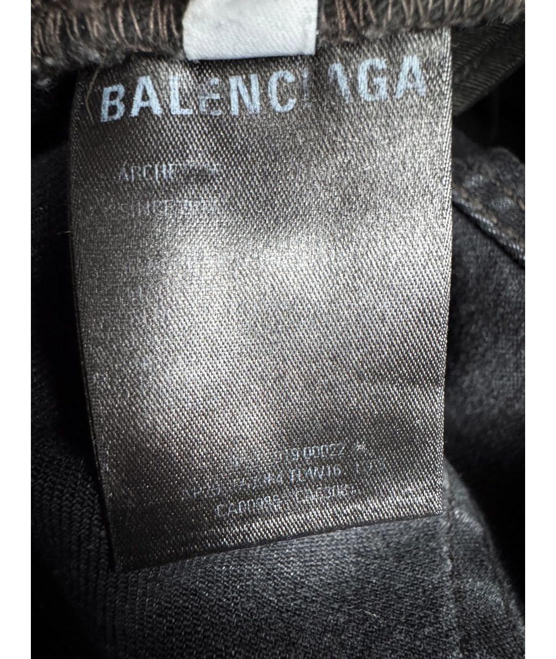 BALENCIAGA Серые хлопковые джинсы, фото 8