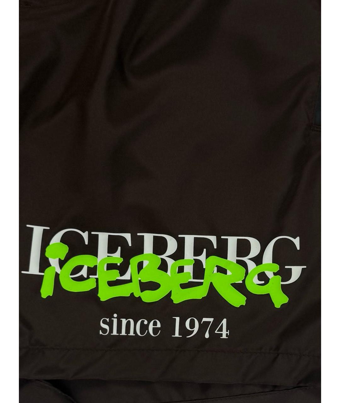 ICEBERG Черные шорты, фото 4