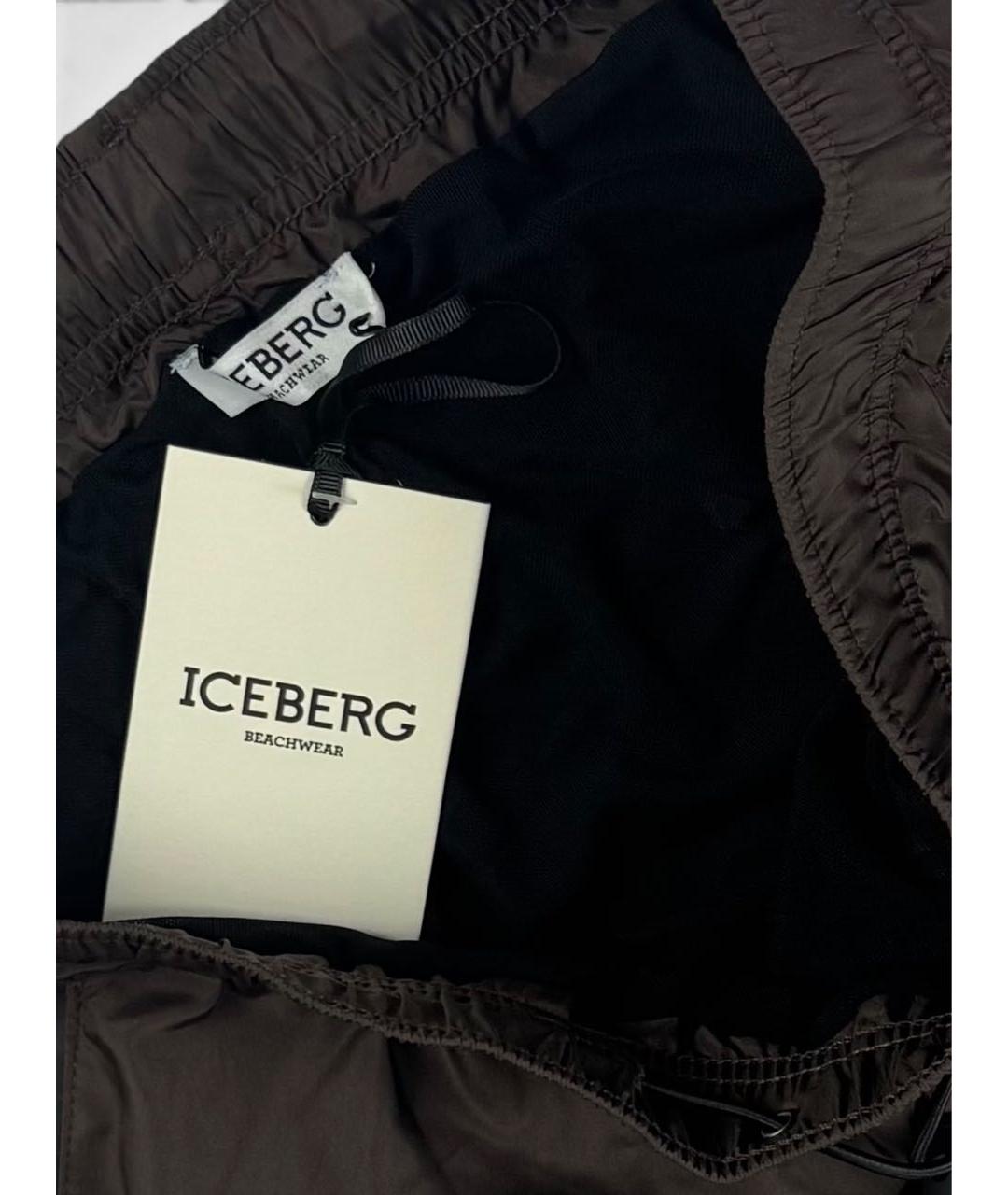 ICEBERG Черные шорты, фото 3
