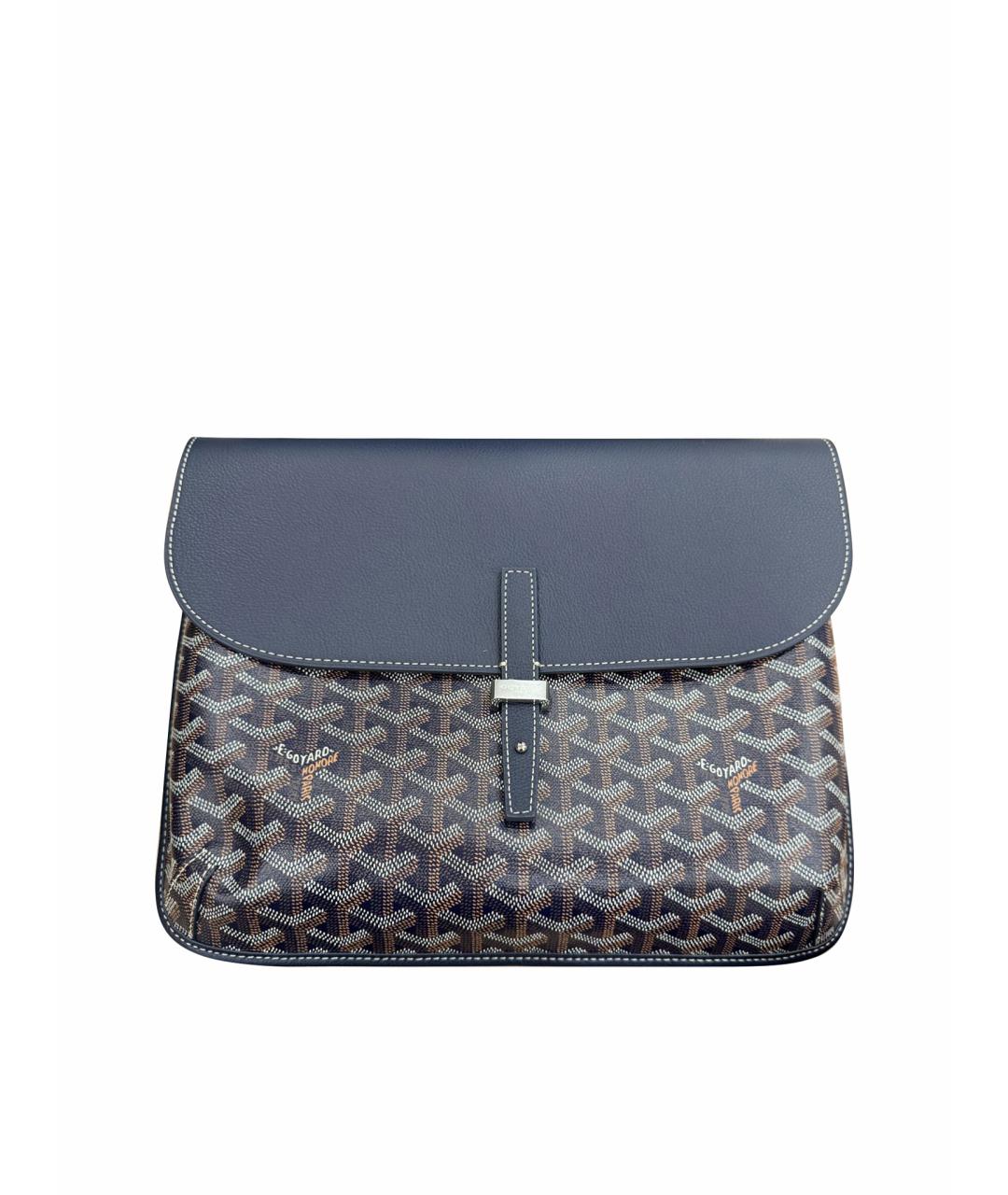 GOYARD Темно-синяя сумка на плечо, фото 1