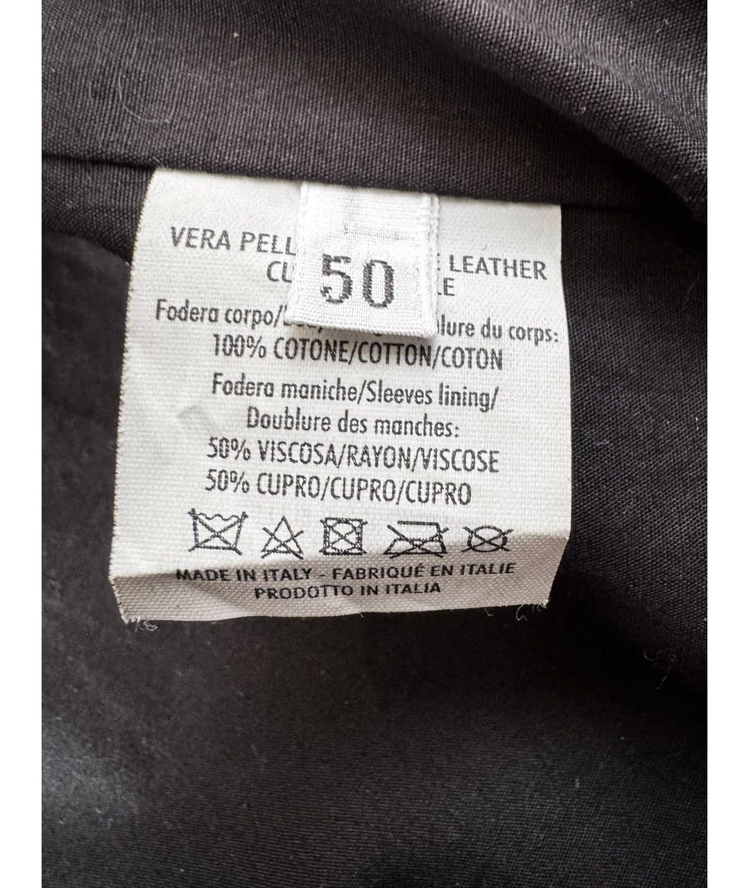 SAINT LAURENT Коричневая куртка из экзотической кожи, фото 8