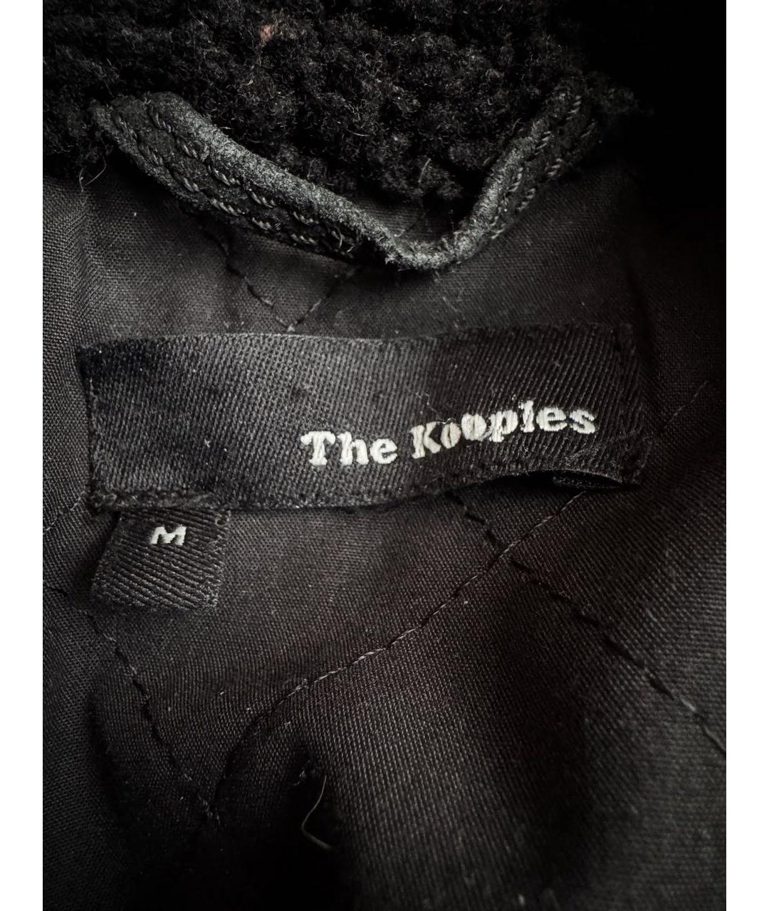 THE KOOPLES Черная кожаная куртка, фото 5