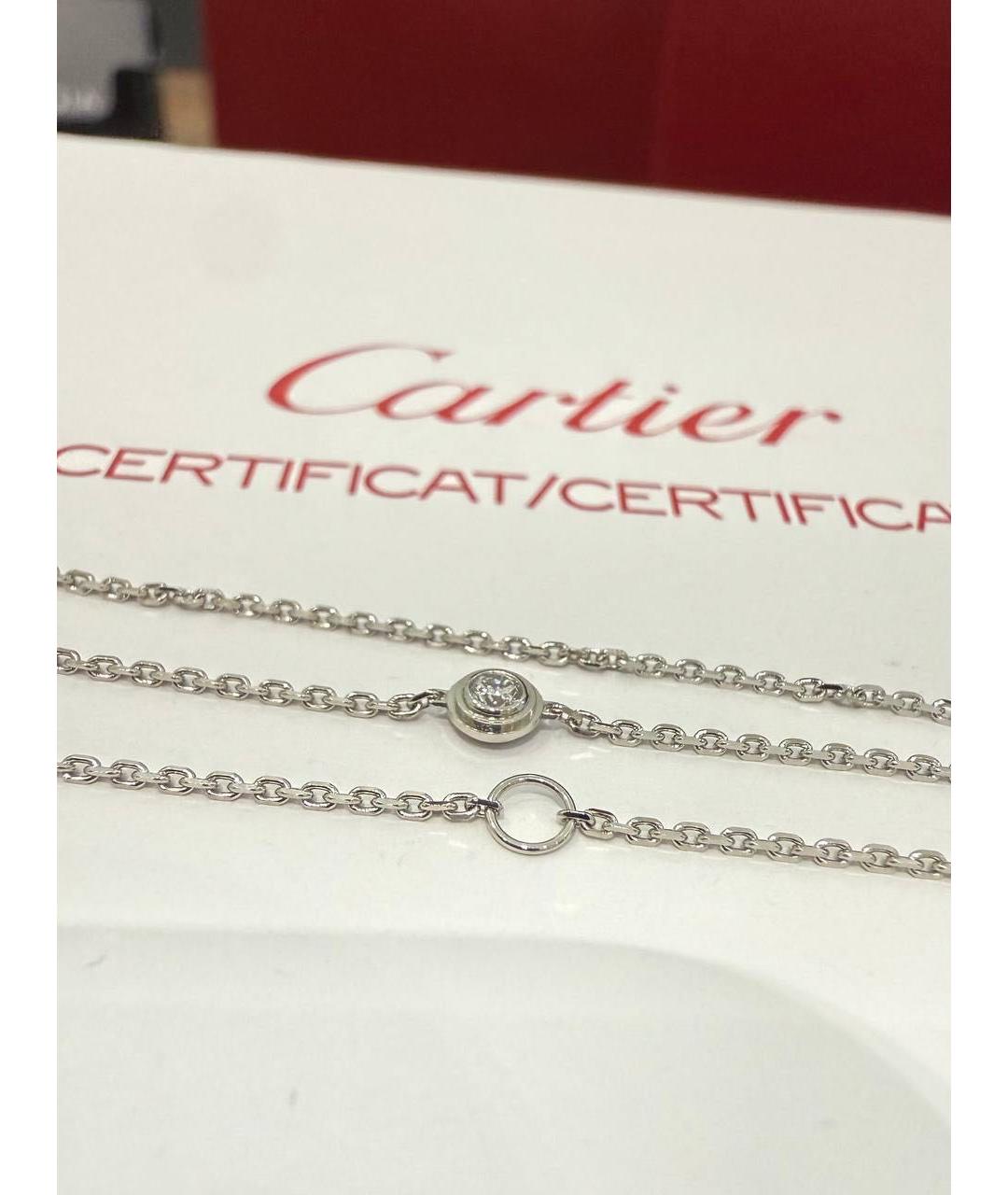 CARTIER Серебряный браслет из белого золота, фото 3