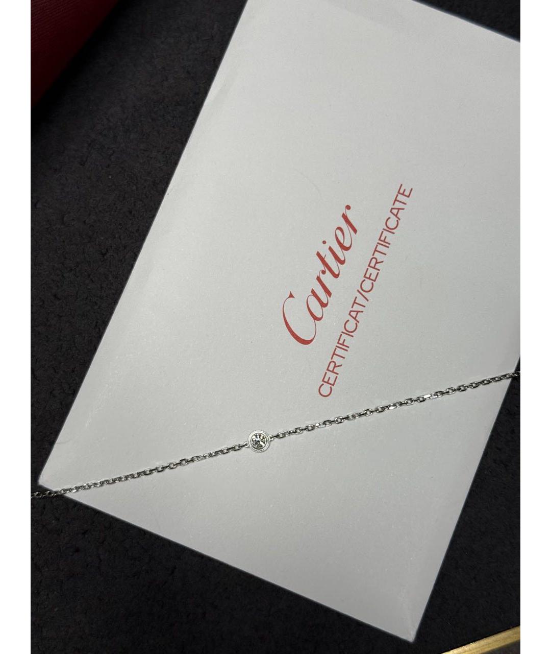 CARTIER Серебряный браслет из белого золота, фото 2