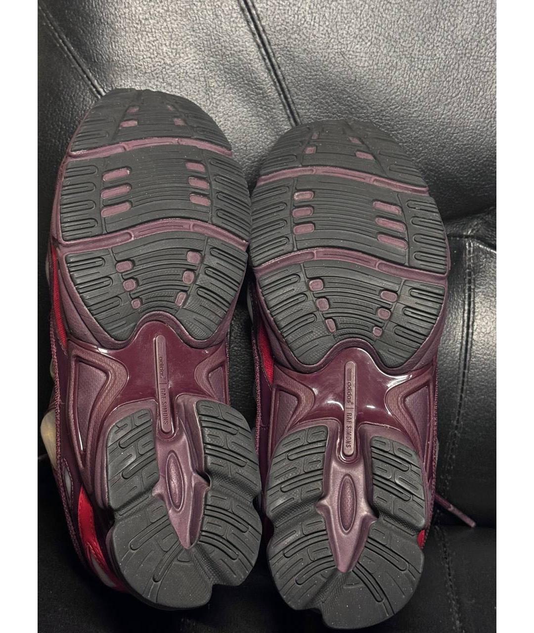 ADIDAS X RAF SIMONS Черные текстильные низкие кроссовки / кеды, фото 8