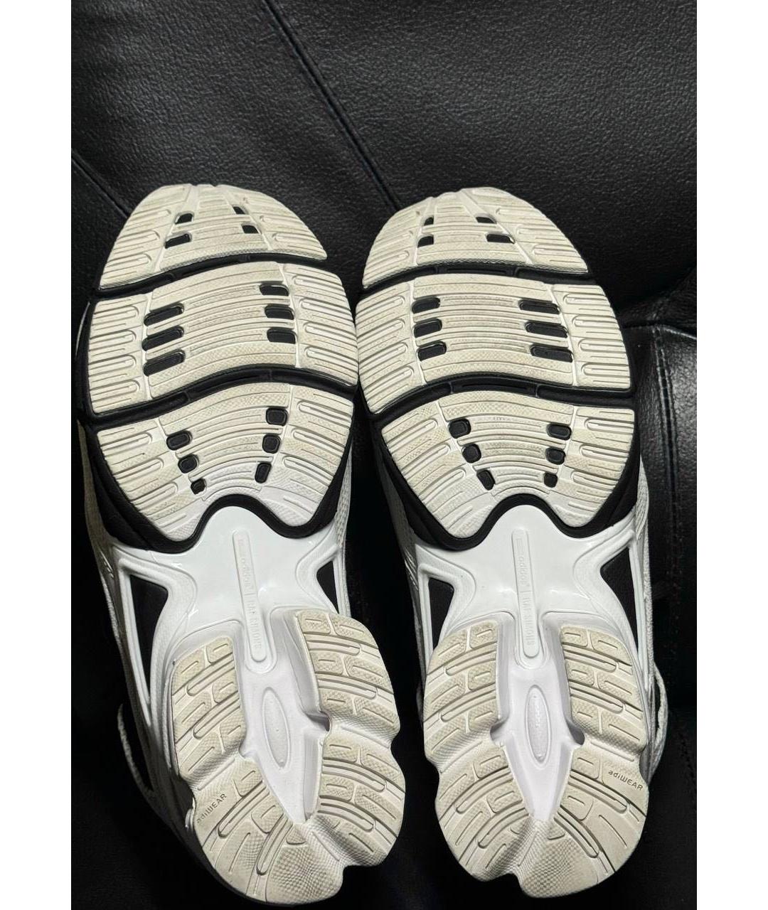 ADIDAS X RAF SIMONS Белые текстильные низкие кроссовки / кеды, фото 8