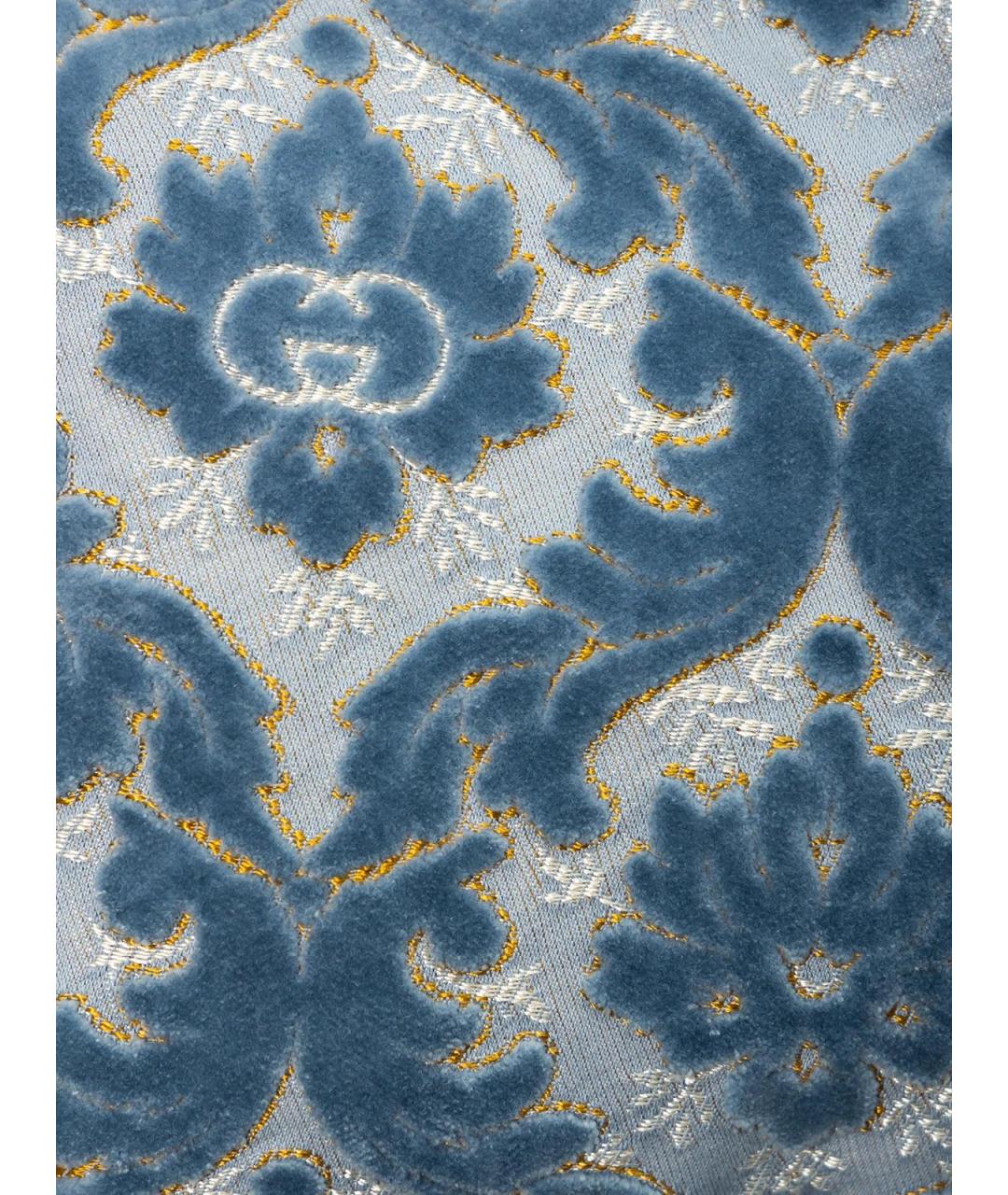 GUCCI Голубая полиэстеровая куртка, фото 3