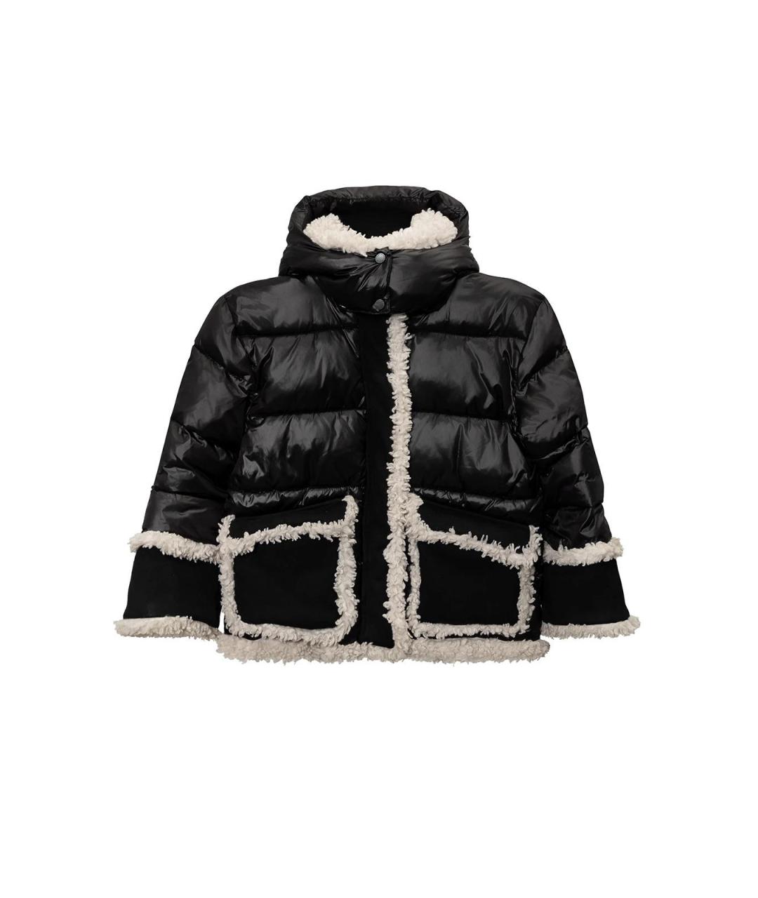 ERMANNO SCERVINO Черная полиэстеровая куртка, фото 1
