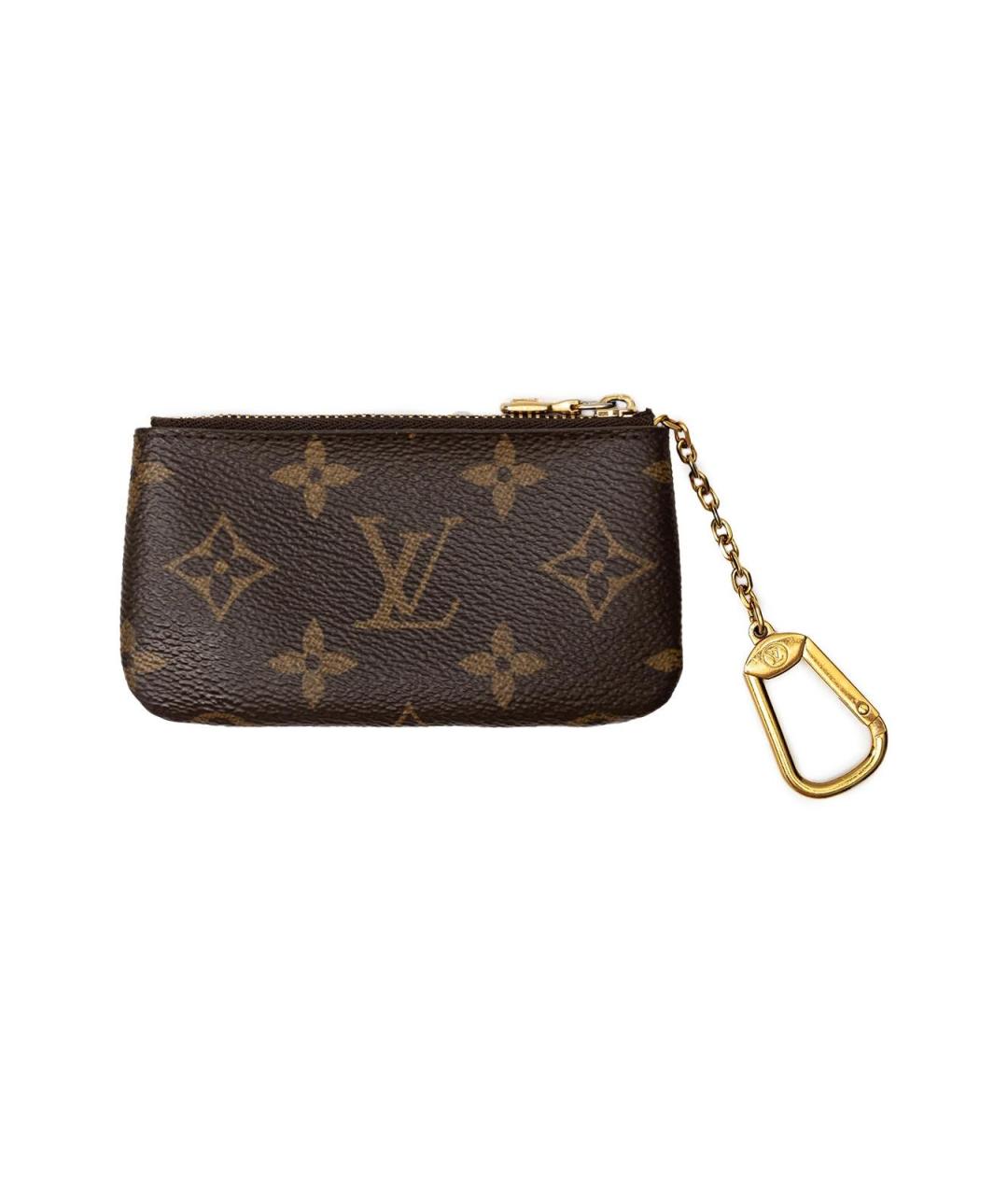 LOUIS VUITTON Коричневая ключница, фото 1
