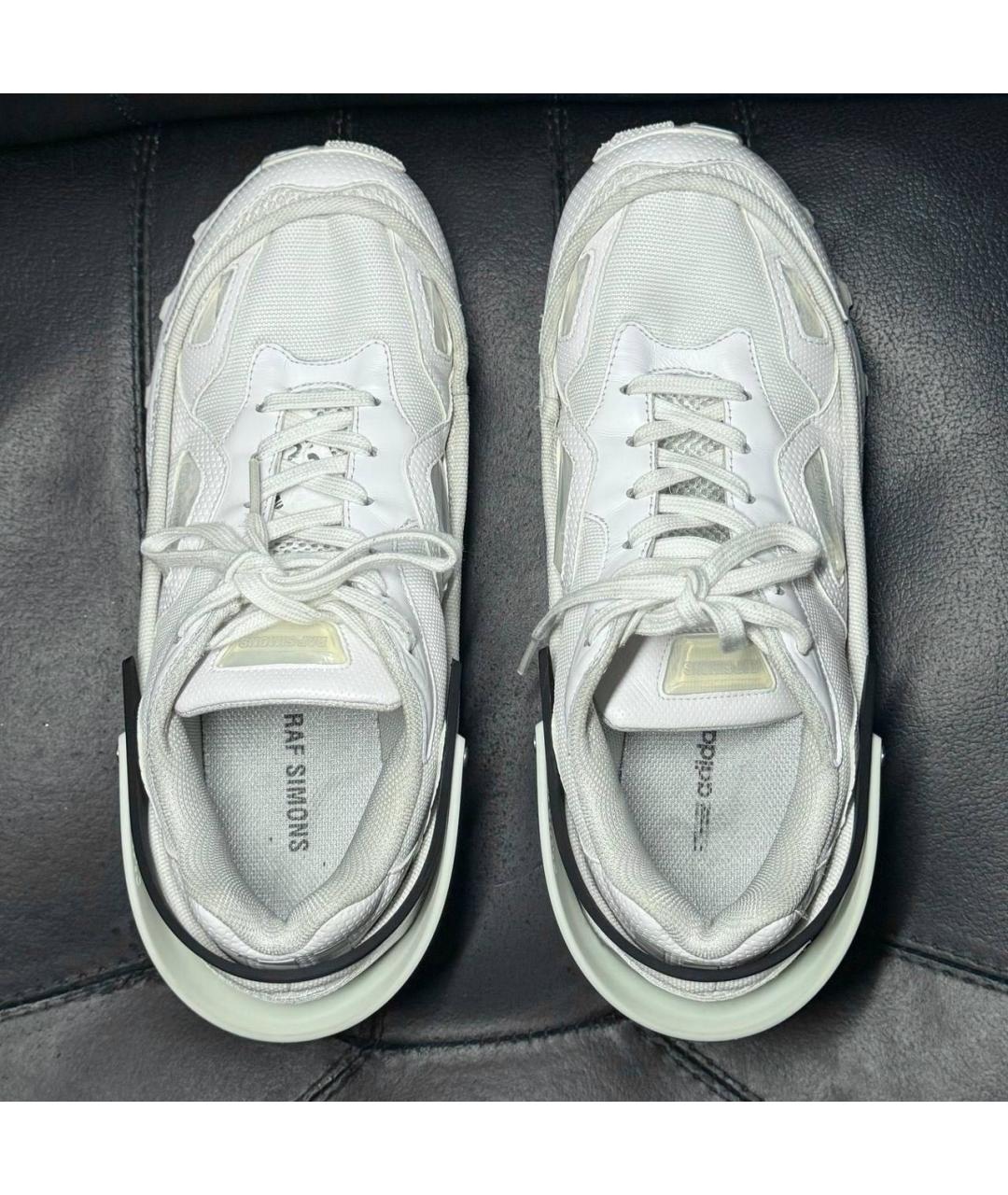 ADIDAS X RAF SIMONS Белые текстильные кроссовки, фото 6