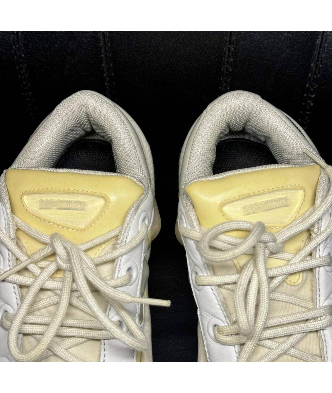 ADIDAS X RAF SIMONS Бежевые текстильные кроссовки, фото 7