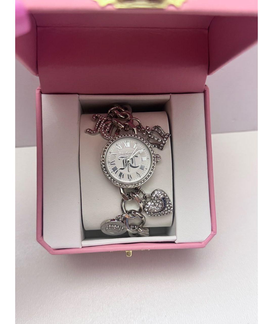 JUICY COUTURE Серебряные стальные часы, фото 4