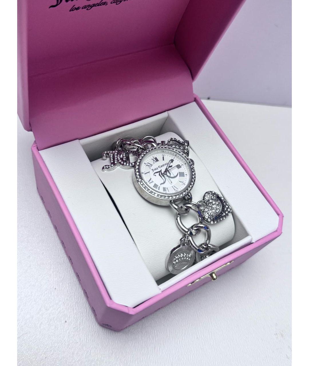 JUICY COUTURE Серебряные стальные часы, фото 3