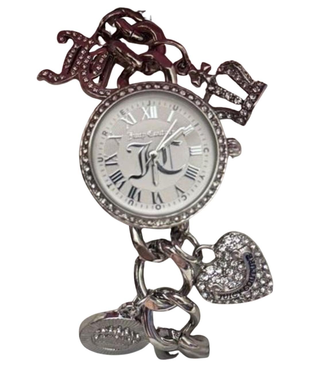 JUICY COUTURE Серебряные стальные часы, фото 1