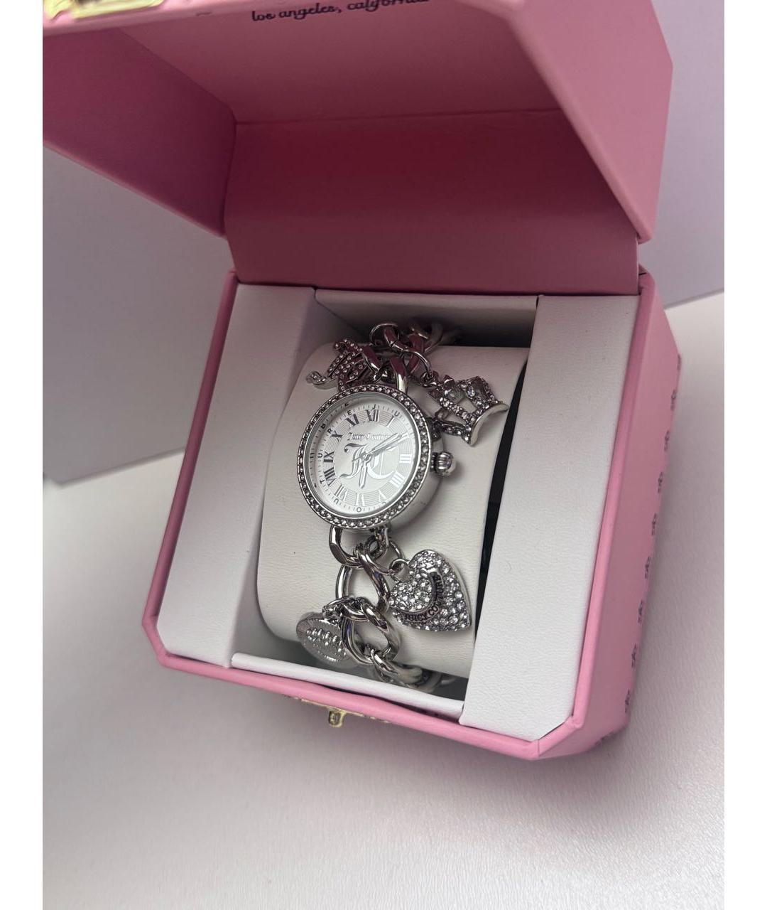 JUICY COUTURE Серебряные стальные часы, фото 2