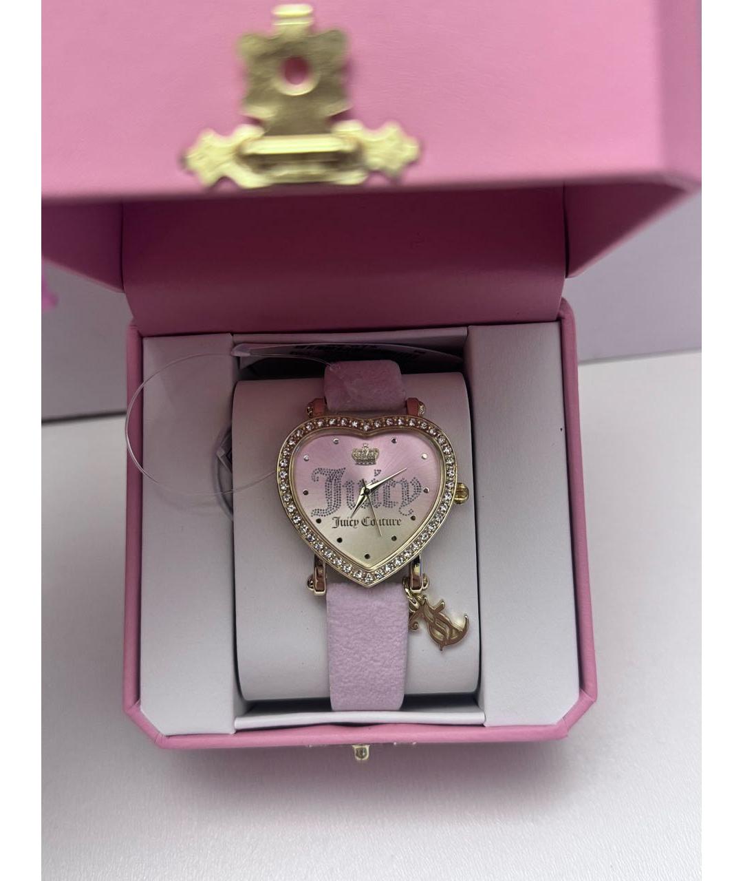 JUICY COUTURE Розовые стальные часы, фото 4