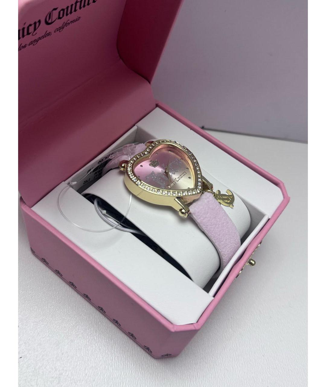 JUICY COUTURE Розовые стальные часы, фото 3