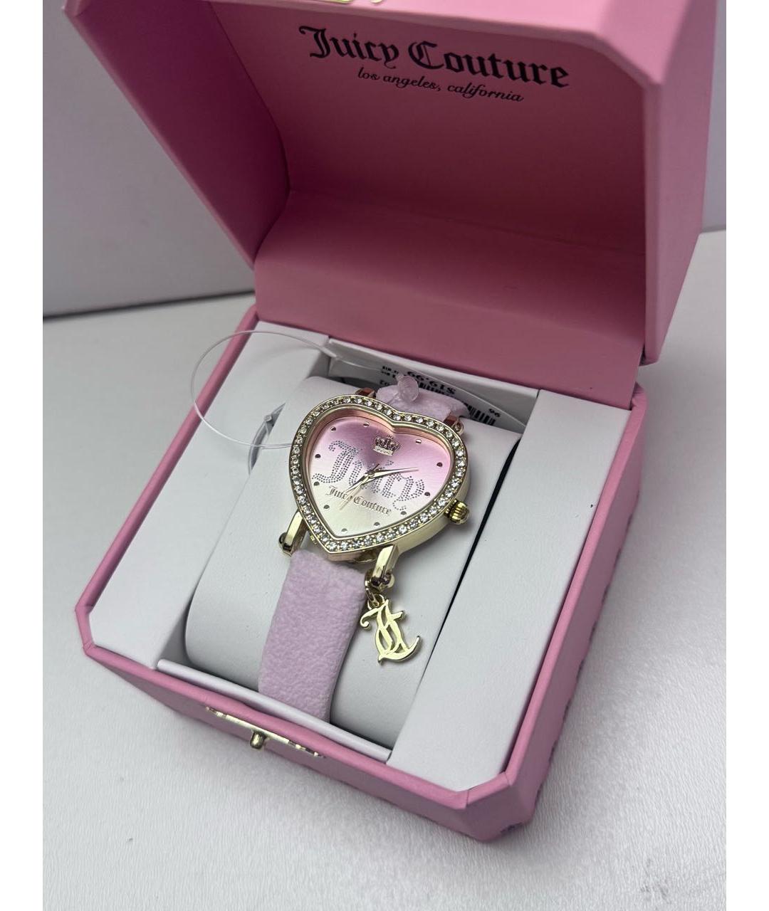 JUICY COUTURE Розовые стальные часы, фото 2
