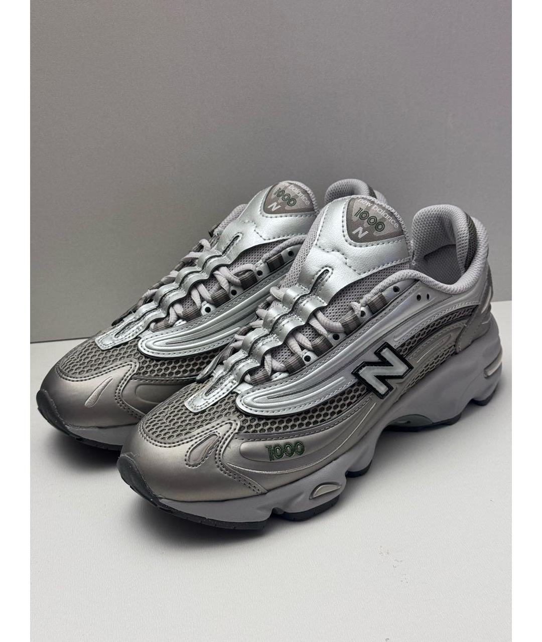 NEW BALANCE Серебряные кроссовки, фото 2