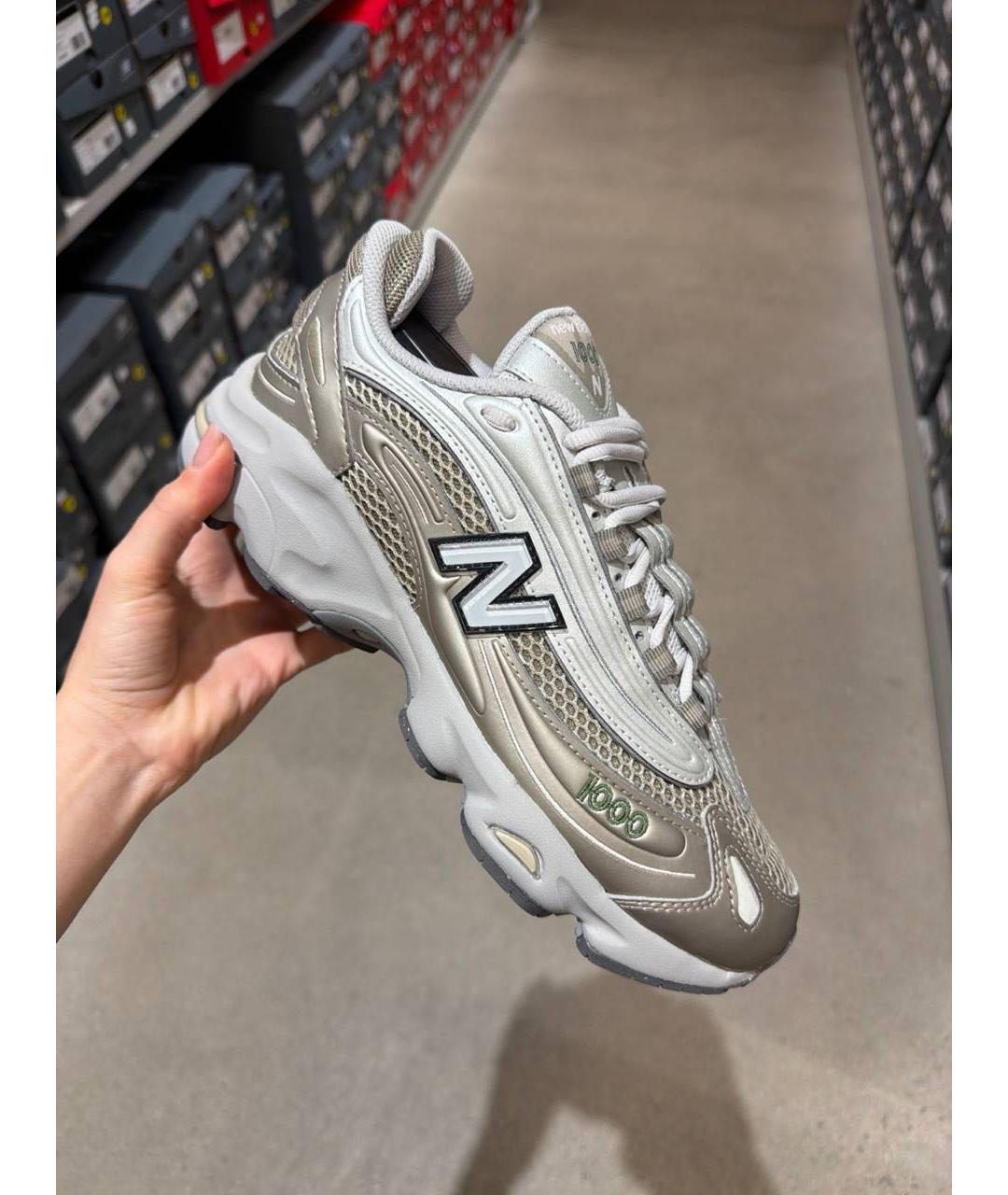 NEW BALANCE Серебряные кроссовки, фото 7