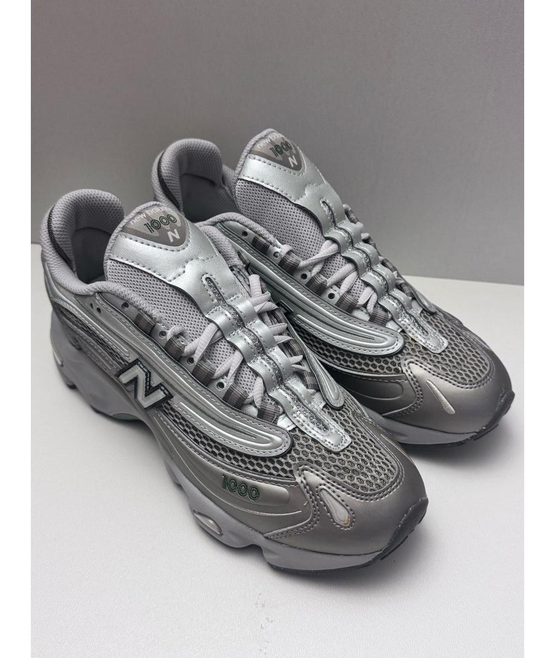 NEW BALANCE Серебряные кроссовки, фото 3